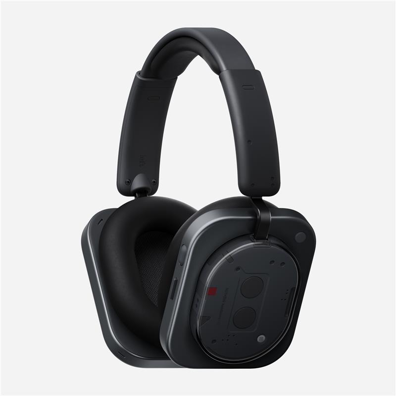 翌日配達 Nothing Headphone (1) Black (KEF社サウンドチューニング・アクティブノイズキャンセリング・ANC対応Bluetoothワイヤレスヘッドフォン)(ノッシング)(国内正規品)