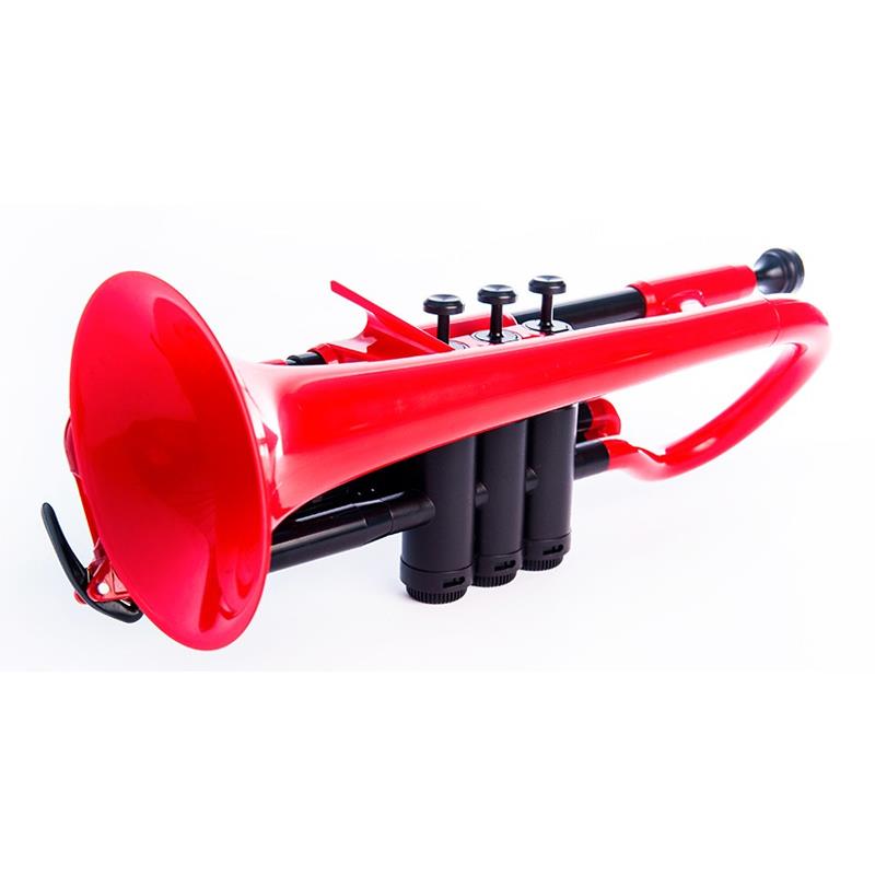 pBone music ピーボーンミュージック / pCornet Red (PCORNET1R) 【プラスチック製 Bb コルネット】