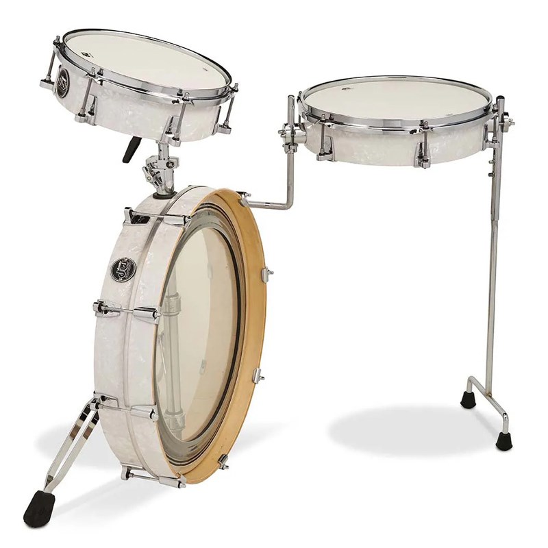dw DRKTPFC03RKWM [Performance Series 3-Piece Low Pro Drum Kit / White Marine Pearl Finish Ply]｜イケベ楽器 イケシブ 152,240円