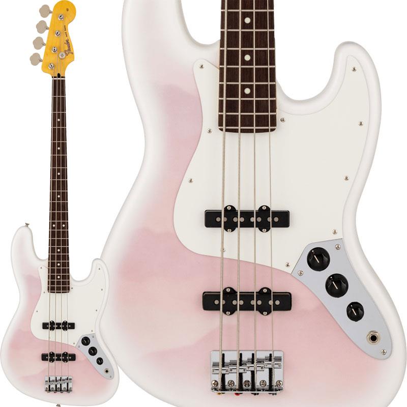 Fender Made in Japan 【入荷待ち、ご予約受付中】 Hybrid II 2026 Collection Jazz Bass Misty Satin (Pink Mist/Rosewood) 【The Spring Summer 2026 Campaign】｜イケベ楽器 イケシブ