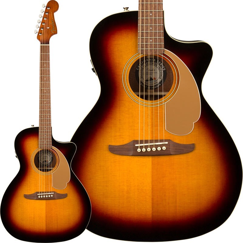 超ポイントバック祭】 翌日配達 Fender Acoustics Newporter Player Sunburst fucoa.cl