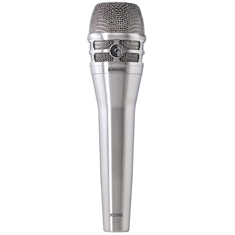 SHURE 【数量限定アクセサリーボーナス キャンペーン！】KSM8 Dualdyne (Nickel) + NEO by oyaide QAC-222 XLR-5M【※無くなり次第終了 高品質オヤイデマイクケーブル5ｍプレゼント！】(国内正規品)(KSM8/N-J)(高品質ハンドヘルド・ダイナミックマイク)(シュア)