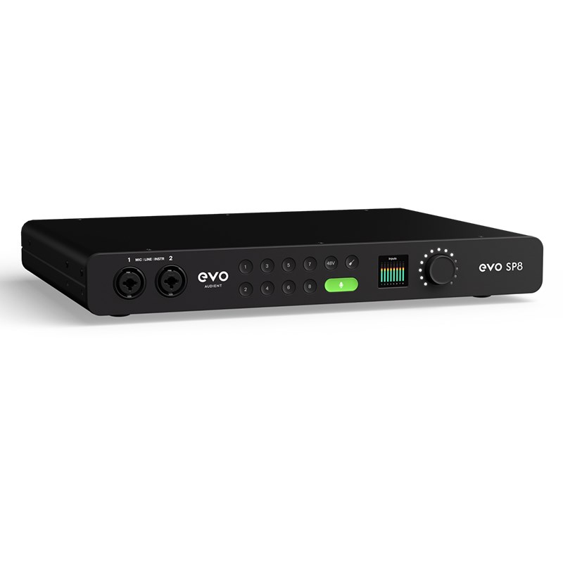 audient evo SP8 8 Channel Smart Preamp with AD/DA (オーディエント)(マイクプリアンプ)(AD/DAコンバーター)
