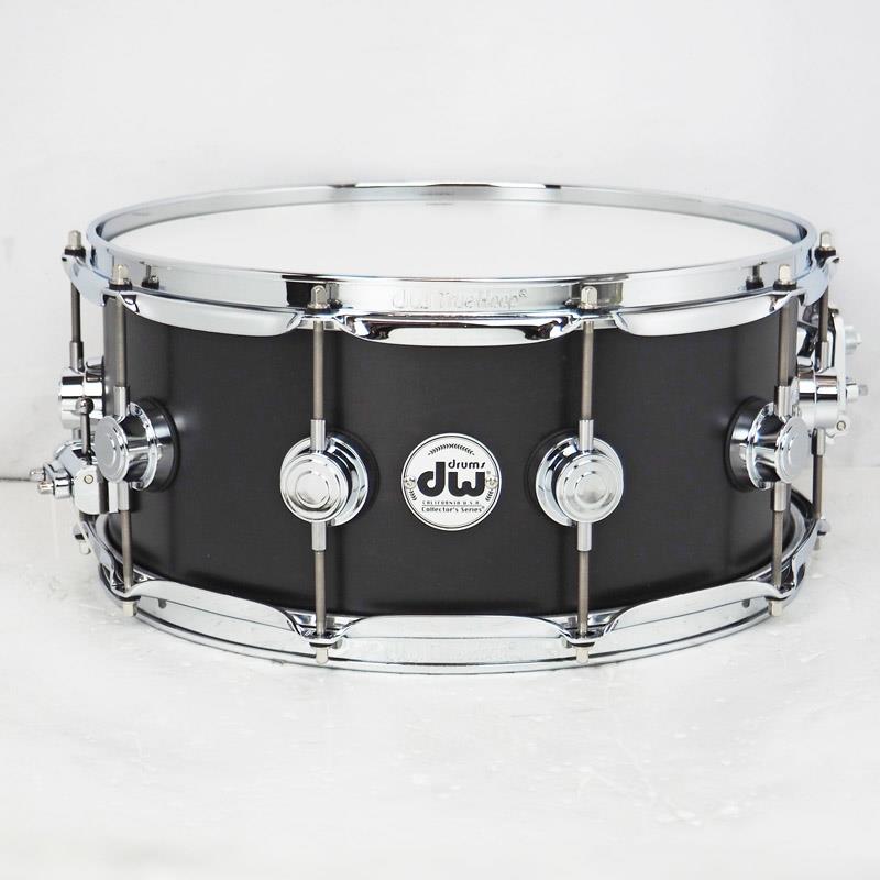 dw DRS00614SSC107 [Collector's Pure Maple Snare Drum Standard Shell 14&times;6 / Ebony Satin Oil]｜イケベ楽器 イケシブ