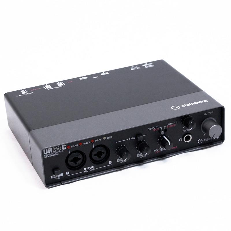 【美品】steinberg UR242 4イン2アウトDSPミキサーを搭載した24bit/192kHz対応のUSB