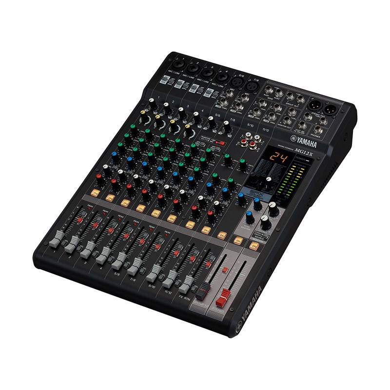 YAMAHA MG12X 【4モノラル + 4ステレオ入力 アナログミキサー】(ヤマハ)｜イケベ楽器 イケシブ