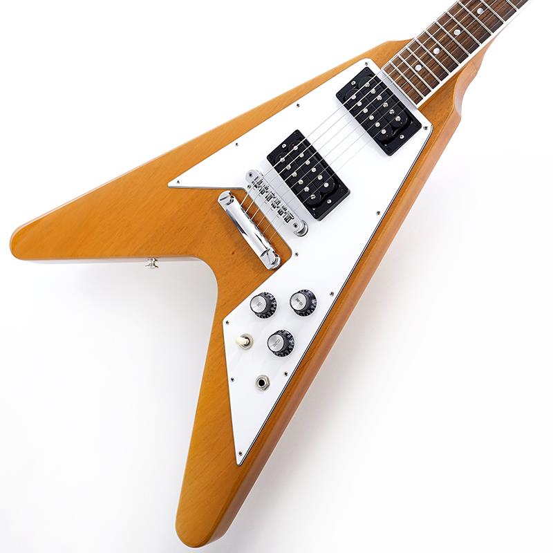 Gibson 70s Flying V (Antique Natural) [キズ有り特価品]｜イケベ楽器 イケシブ