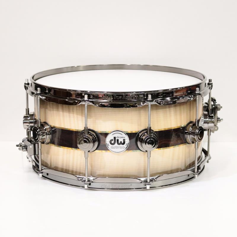 dw 【イケベ楽器店創業50周年記念モデル】DR366514SSN-DC3 [Collector's Pure Maple ''333'' Shell 14x6.5 / Quick Candy Black Burst over Italian Sycamore Exotic Veneer - Ziricote Inlay w/ Gold Leaf Pinst...