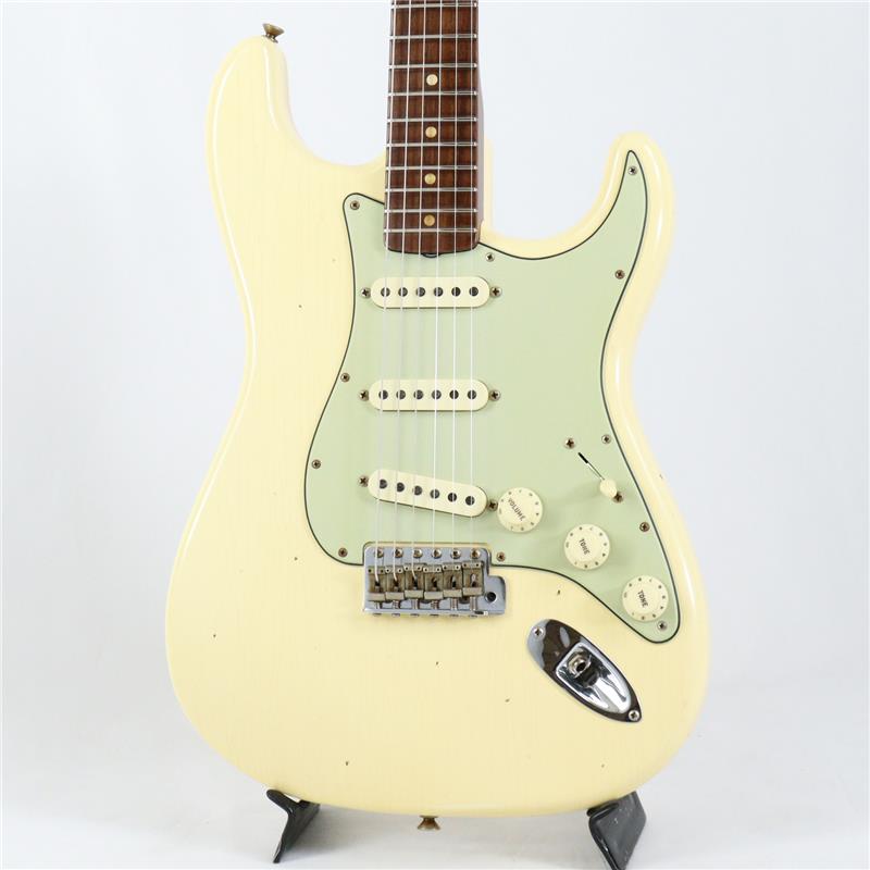 Fender Custom Shop USED 中古 1963 Stratocaster Journeyman Relic Rosewood Neck 2023 (Aged Vintage White) [SN.R132954]