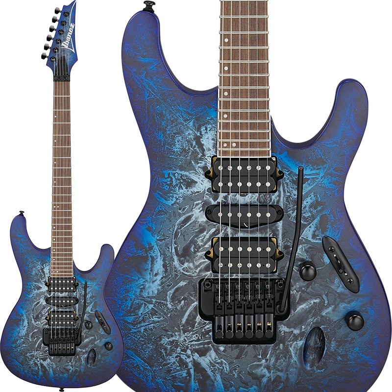 Ibanez S770-CZM (Cosmic Blue Frozen Matte) [SPOT MODEL]｜イケベ楽器 イケシブ