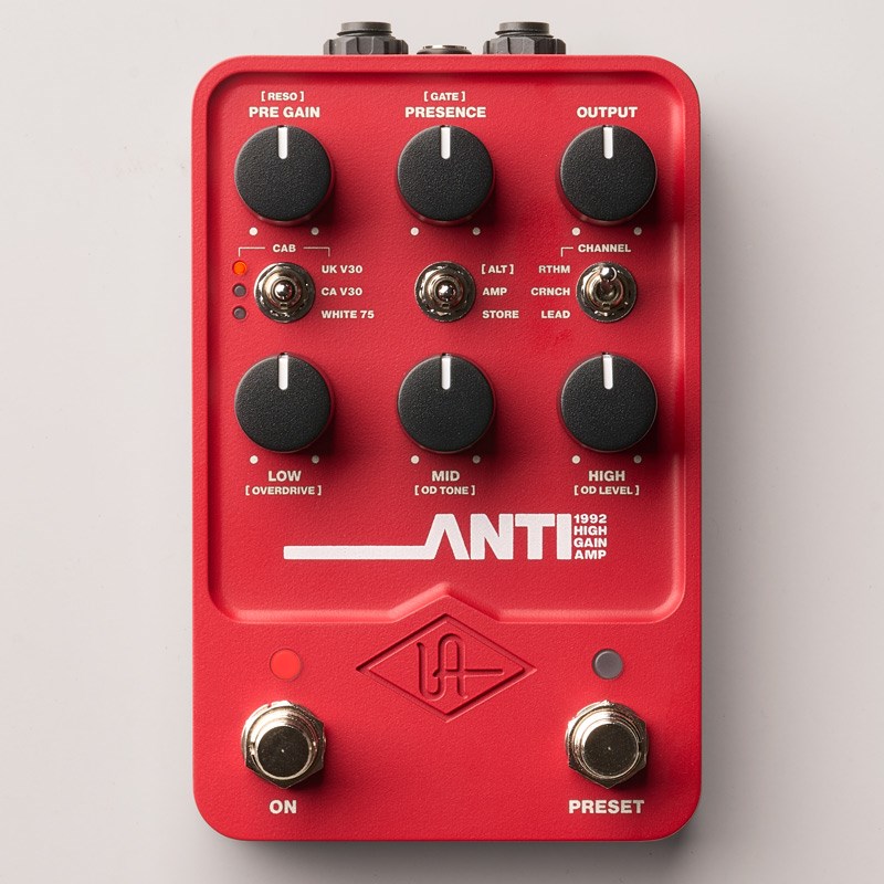 楽天市場】Universal Audio UAFX ANTI 1992 High Gain Amp