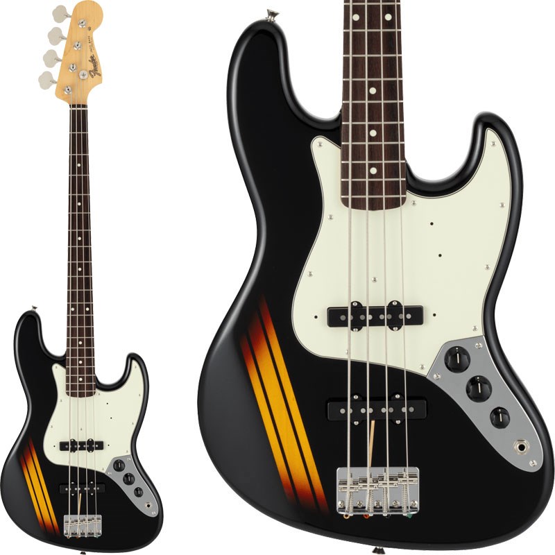 翌日配達 Fender Made in Japan Traditional 2025 Collection 60s Jazz Bass (Competition Black / 3-Color Sunburst) 【値上げ前旧価格品】 【春得セール】