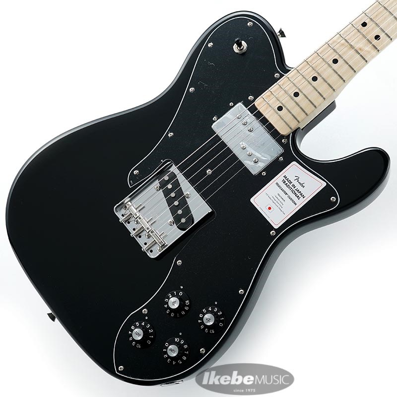 Fender テレキャスター ブラック Fender 2021 Collection Made in Japan Traditional 70s
