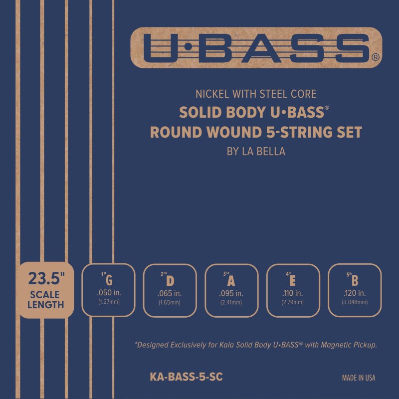 KALA KA-BASS-5-SC Nickel Round Wound｜イケベ楽器 イケシブ