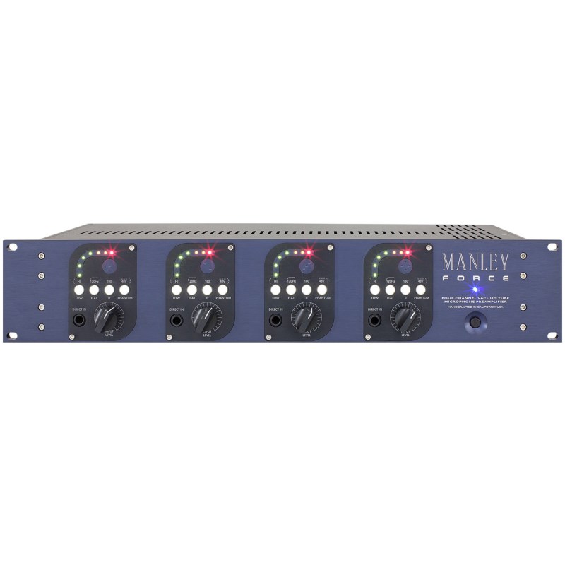 MANLEY FORCE(4ch TubeMicPre)(国内正規品・納期別途ご案内)(マンレイ)｜イケベ楽器 イケシブ