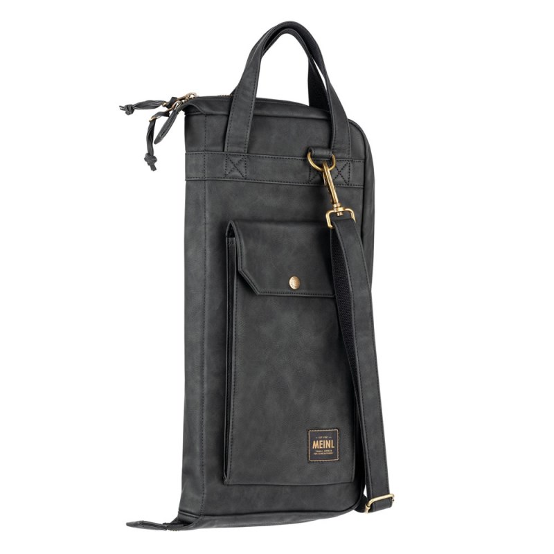 MEINL MVHSBK [Vintage Hyde Series Stick Bag - Black]｜イケベ楽器 イケシブ