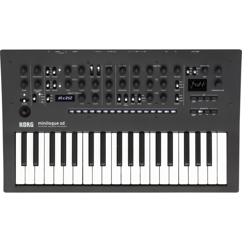 KORG minilogue xd コルグ ミニローグXD 4ボイス・ポリフォニック アナログシンセサイザー｜イケベ楽器 イケシブ