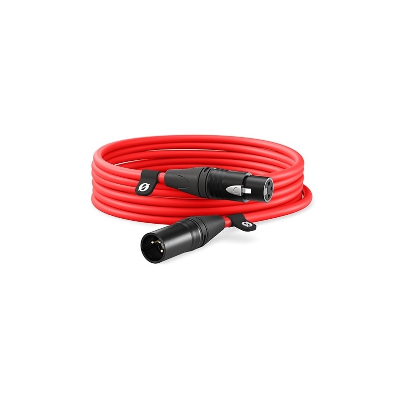 RODE XLR-6(6.0m)(レッド)(ロード)(XLR ケーブル)