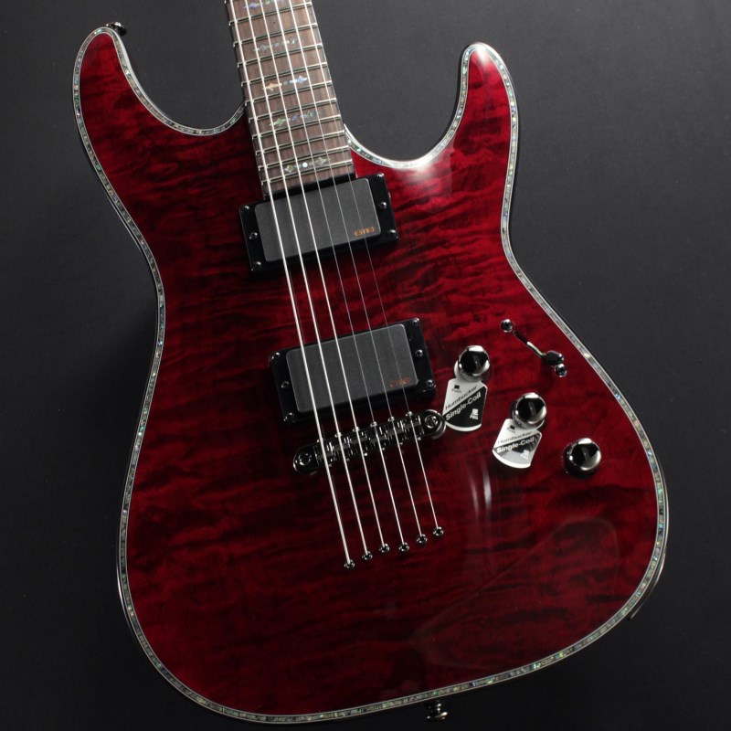 楽天市場】SCHECTER ( シェクター ) C-1 SLS Evil Twin SBK【エレキ