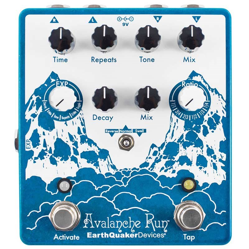EarthQuaker Devices 【大決算セール】Avalanche Run Stereo Delay & Reverb(ディレイ&リバーブ) LEQD ※旧価格分|イケベ楽器 イケシブ