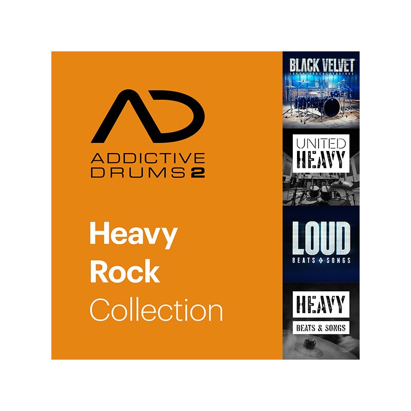 xlnaudio Addictive Drums 2: Heavy Rock Collection (代引不可)(オンライン納品)
