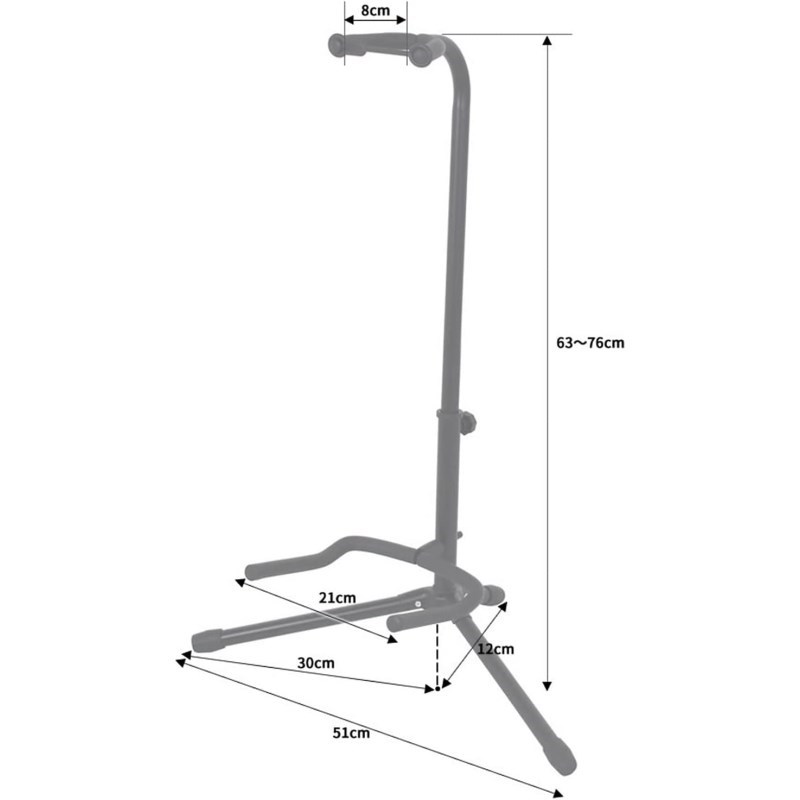未使用品】 キョーリツ GS-01 BK ギタースタンド rccgcolfestac.com