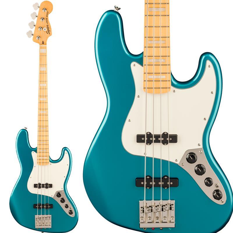 Squier by Fender Classic Vibe Active '70s Jazz Bass Maple Fingerboard (Ocean Turquoise) 【特価】