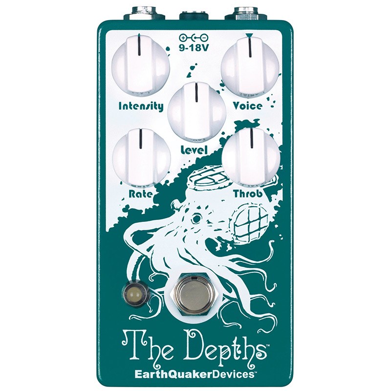 EarthQuaker Devices The Depths Optical Vibe Machine（ヴァイブ）LEQD｜イケベ楽器 イケシブ