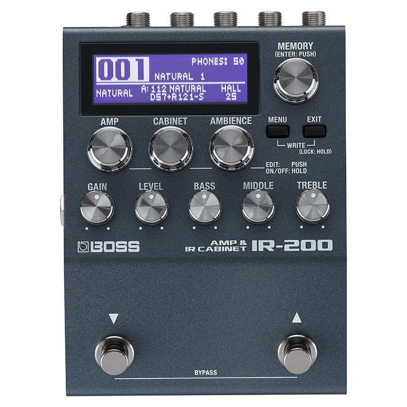 翌日配達 BOSS IR-200 [AMP & IR CABINET]（アイアール アンプシミュレーター ボス）