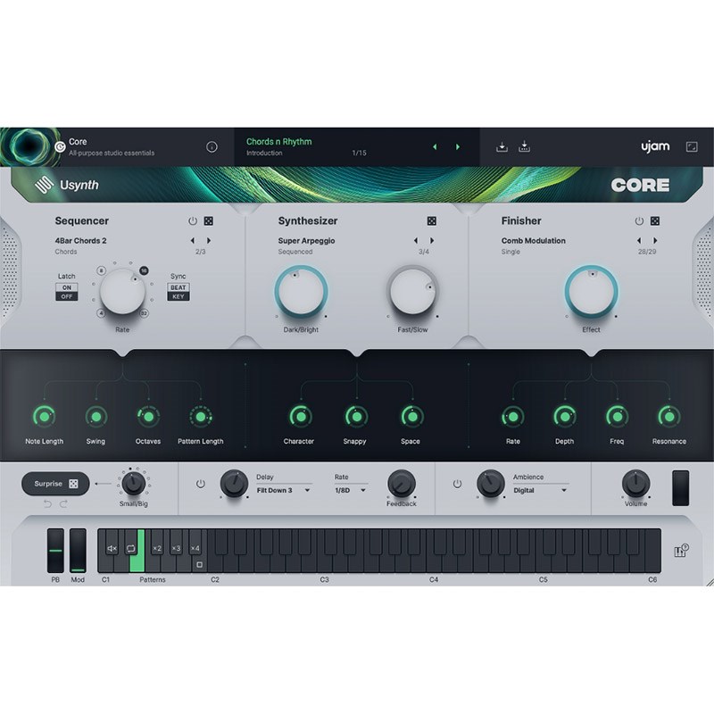UJAM Usynth CORE(オンライン納品専用)(代引不可)