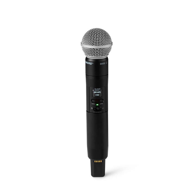 SHURE SLXD2+/58 (シュアー)(ハンドヘルド送信機+受信機)(ワイヤレスシステム)(SM58)(1ch)｜イケベ楽器 イケシブ