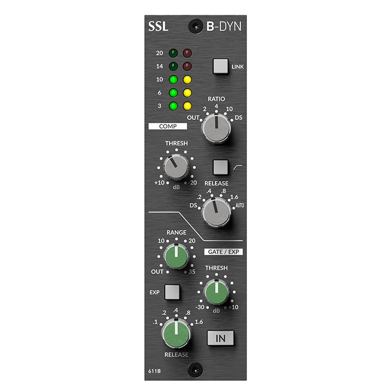 SSL(Solid State Logic) B series Dynamics Module(API500シリーズ)(国内正規品)(エスエスエル)|イケベ楽器 イケシブ