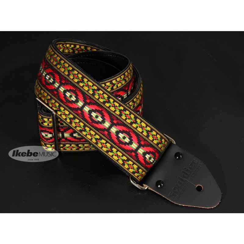 ストラップ Souldier Ace Replica straps Clapton/Turquoise ギターストラップ  通販 PayPayモール ルレザーを