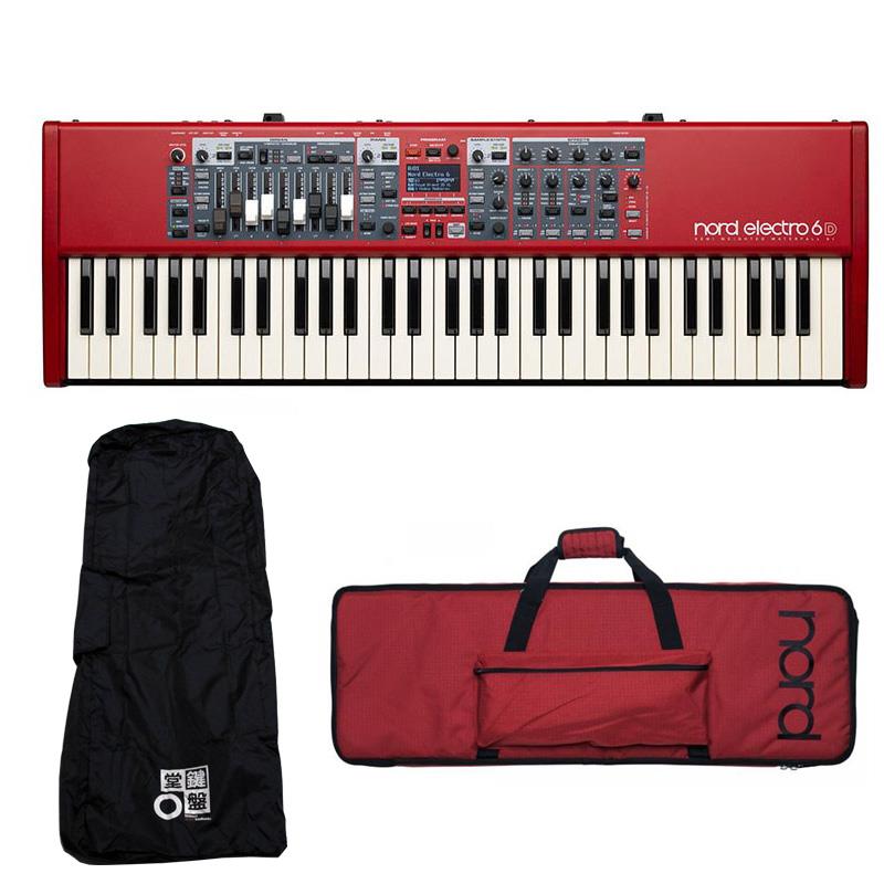 Nord（CLAVIA） Nord Electro 6D 61+専用ソフトケースセット レインカバー付き ノードエレクトロ 61鍵 セミウェイト・ウォーターフォール鍵盤 185,650円