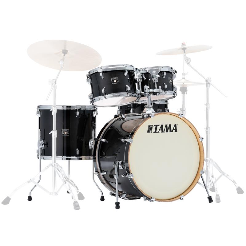 TAMA CL52KRS-TPB [Superstar Classic / 22インチバスドラム・シェルキット / トランスペアレント・ブラック・バースト]【シンバル、ハードウェア別売】※新色！7月下旬発売予定！｜イケベ楽器 イケシブ