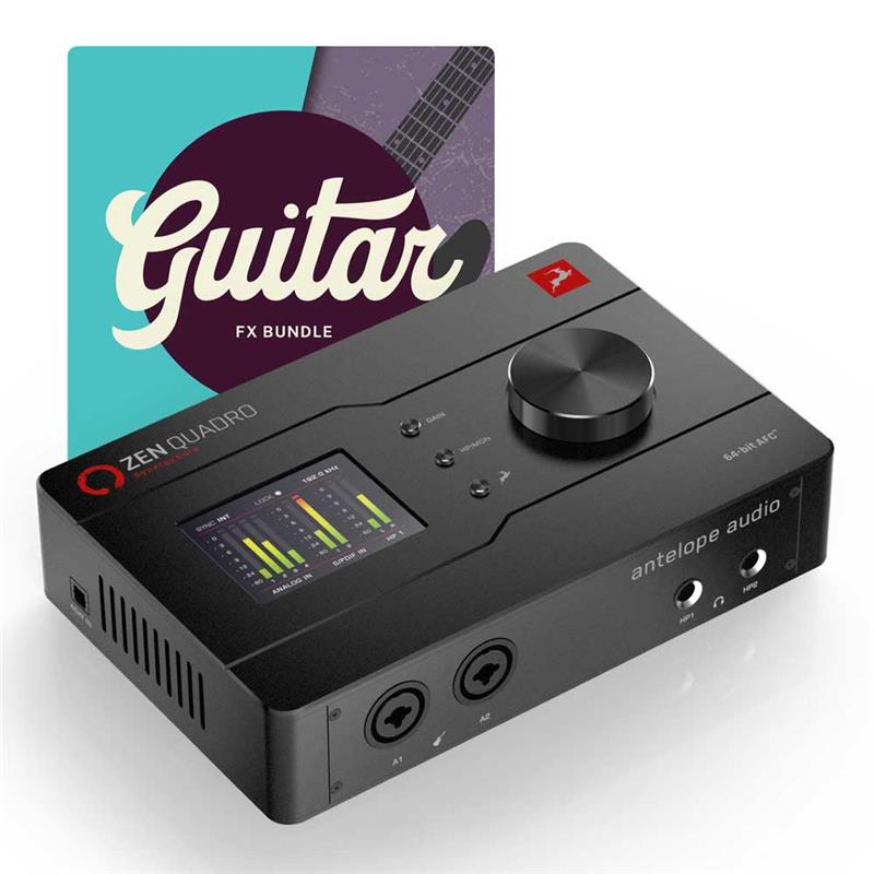 翌日配達 Antelope Audio 【プロモ開催中(9/30まで)】Zen Quadro Synergy Core (アンテロープオーディオ)(Dual USB-C対応オーディオインターフェイス)｜イケベ楽器 イケシブ 63,525円