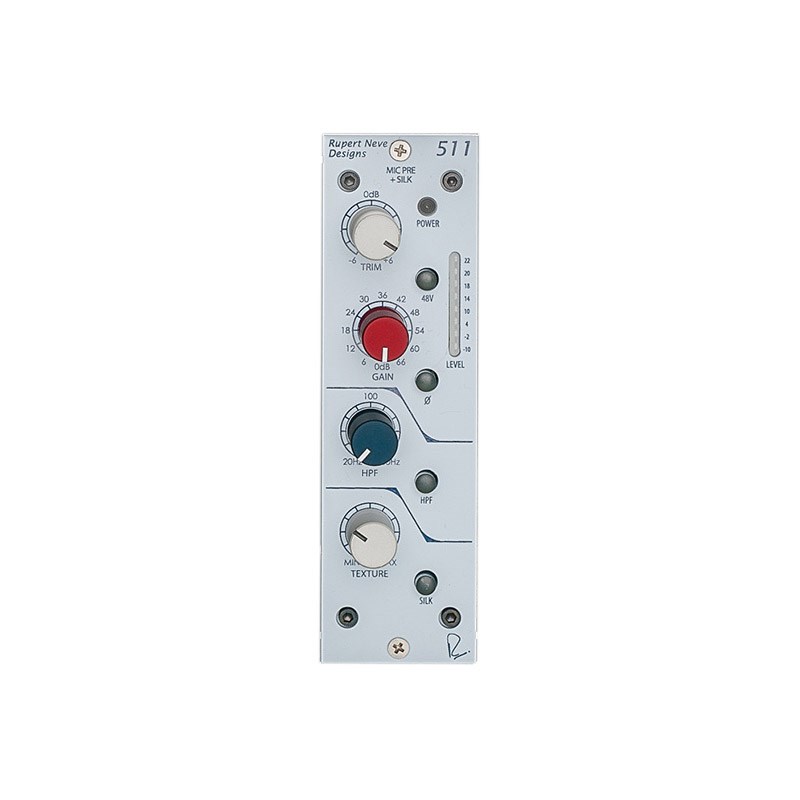 RUPERT NEVE DESIGNS 511 (500 Series Mic Pre with Silk)(API500シリーズ)(国内正規品)(ルパートニーブデザイン)|イケベ楽器 イケシブ