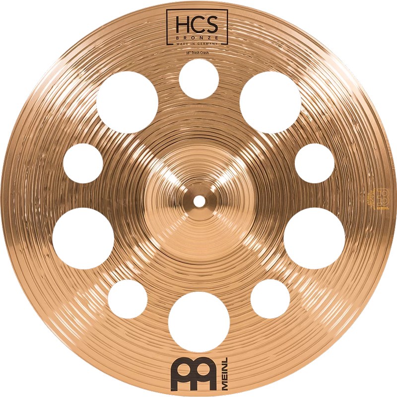 MEINL HCS 18 Bronze Crash HCSB18TRC Trash 期間限定特別価格 Bronze