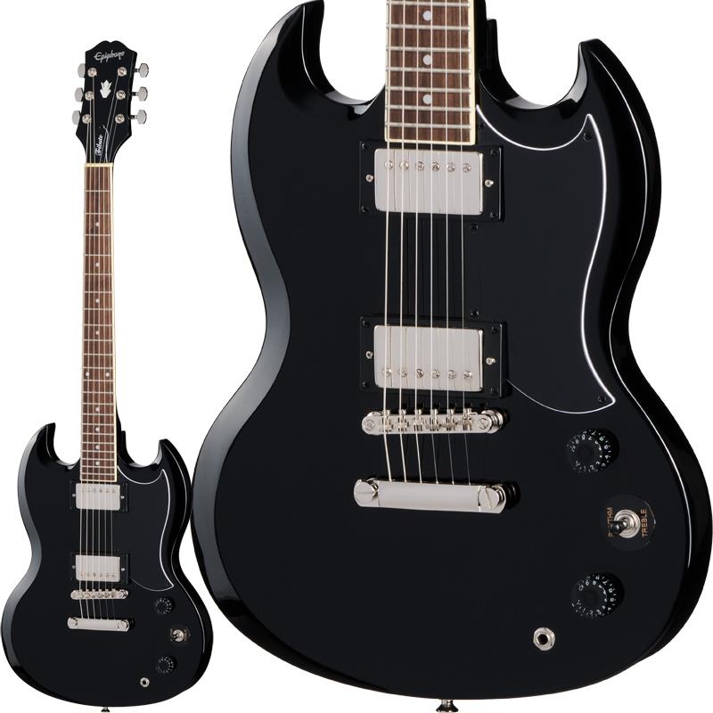 楽天市場】SG Standard (Ebony) Epiphone (新品) : イケベ楽器楽天ショップ