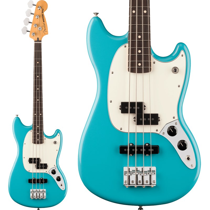 Fender MEX Player II Mustang Bass PJ (Aquatone Blue/Rosewood)｜イケベ楽器 イケシブ