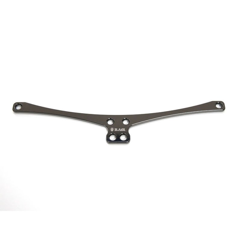 BIRD STRAP バードストラップ ショルダー用 V型プレート(エクストラワイド) ブラックニッケルメッキ[BS-EWDP-BNP]
