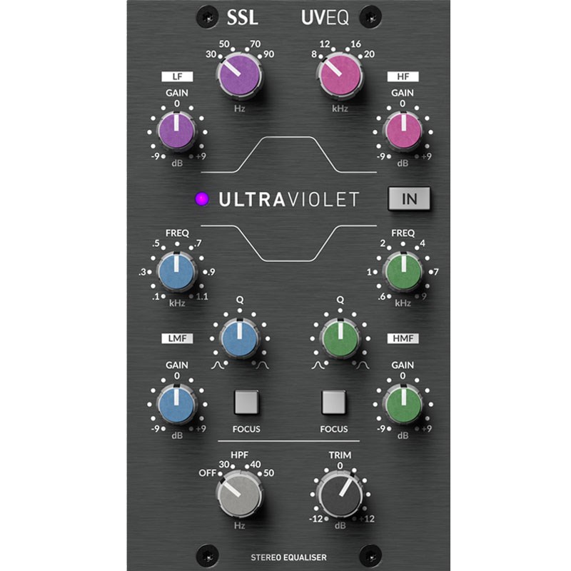 SSL(Solid State Logic) 500 Series Ultra Violet EQ (API500シリーズ)(国内正規品)(エスエスエル)｜イケベ楽器 イケシブ