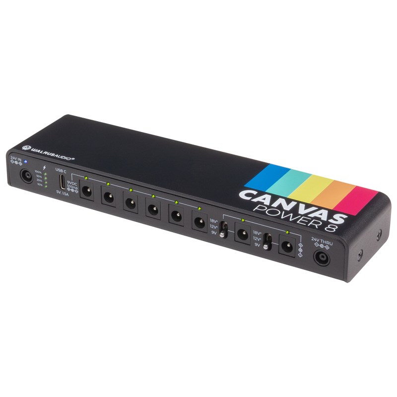 翌日配達 WALRUS AUDIO Canvas Power 8(電源アダプター付属)|イケベ楽器 イケシブ