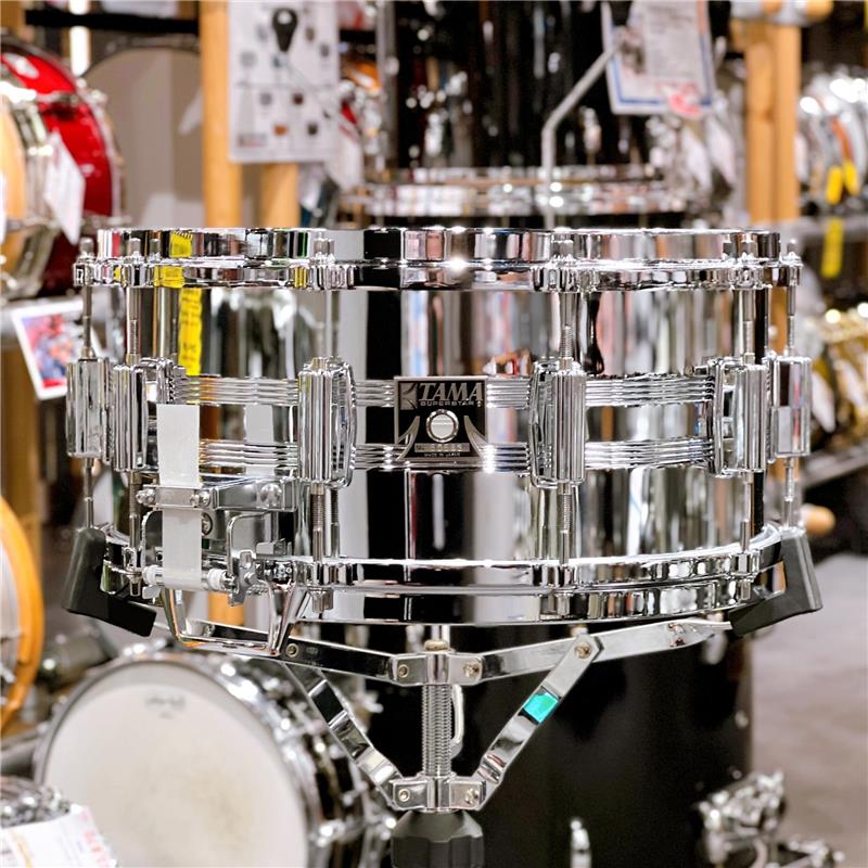 TAMA USED 中古品 【値下げしました！】【 50th LIMITED】 8056 [Mastercraft Snare Drum Steel 14×6.5] 【限定品】