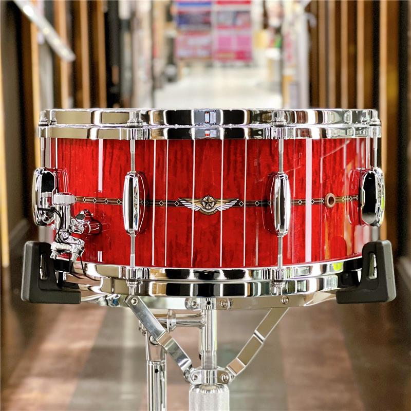 TAMA TMS1465SR-RCM [STAR Maple Snare Drum / 14&times;6.5][Red Coral Mist]【Made in Japan】｜イケベ楽器 イケシブ