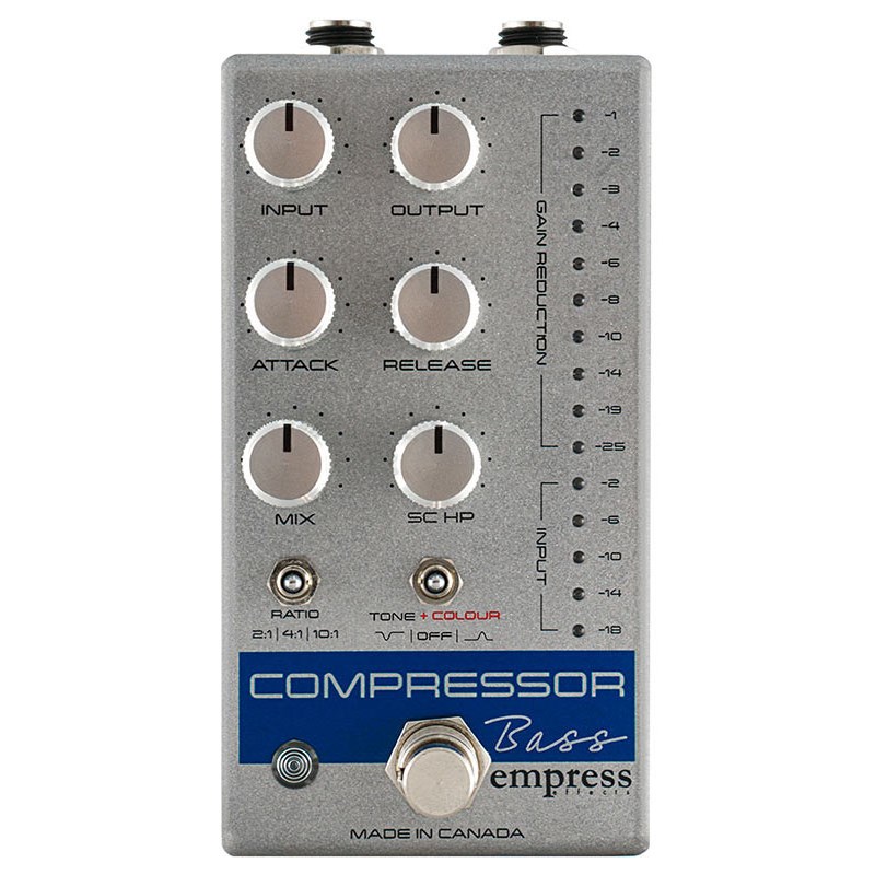 empress エンプレス compressor コンプレッサー　ギター　ベース Amazon | empress effects Bass Compressor Blue コンパクト