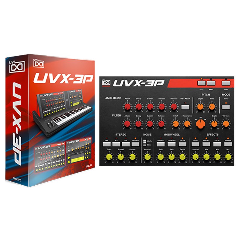 UVI UVX-3P (代引不可)(オンライン納品)