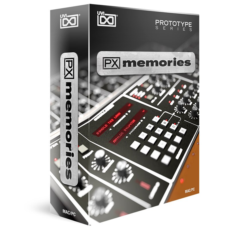 UVI PX Memories(代引不可)(オンライン納品)