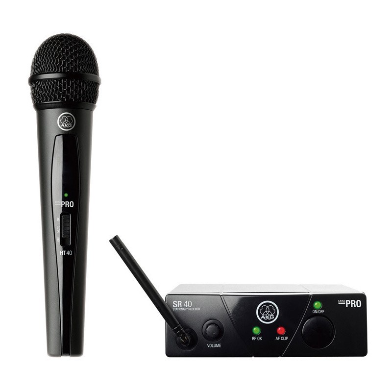 AKG WMS40 PRO MINI VOCAL SET(JP2) (1チャンネル・モデル)(アーカーゲー)｜イケベ楽器 イケシブ