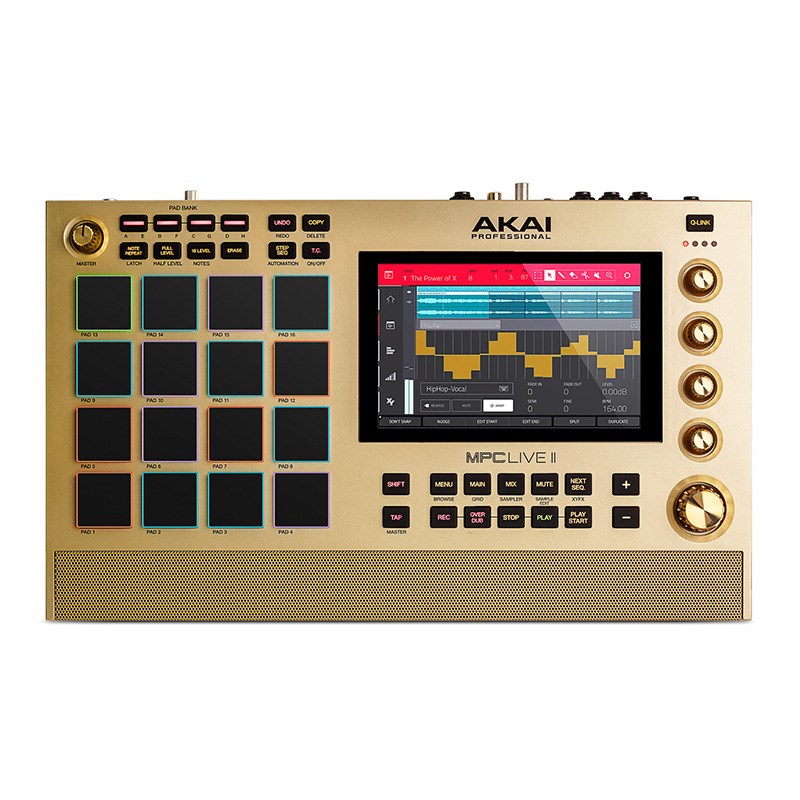 翌日配達 AKAI MPC Live II Gold(限定ゴールドカラーモデル)
